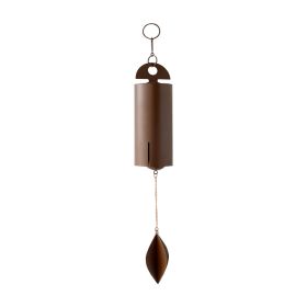 Outdoor Wind Chimes Heroic Windbell Antique Wind Bell, Deep Resonance Serenity Bell, Metal Cylinder Wind Chimes - S