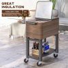 Outdoor Party Cooler Cart - as picture